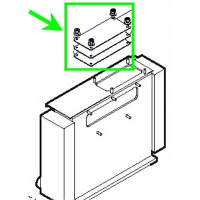 TRAPPE DE VISITE +JOINT CONDENSEUR 