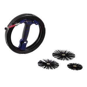 Wöhler Enrouleur Mini S Kit avec hérissons Nylon