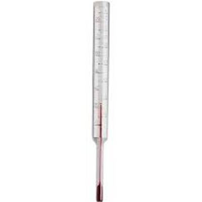 THERMOMETRE VERT. VERRE SEUL