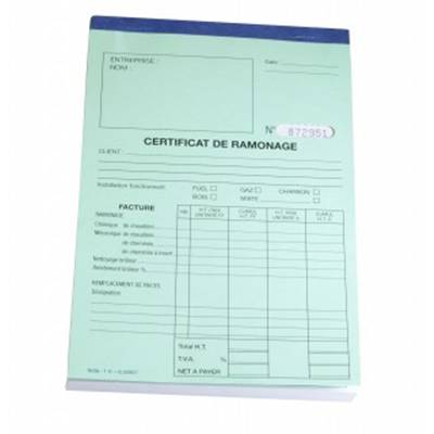 CERTIFICAT ANNUEL RAMONAGE