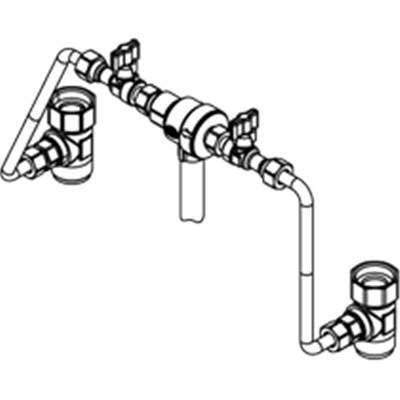 Dispositif de remplissage+disconnecteur pour montage non encastré