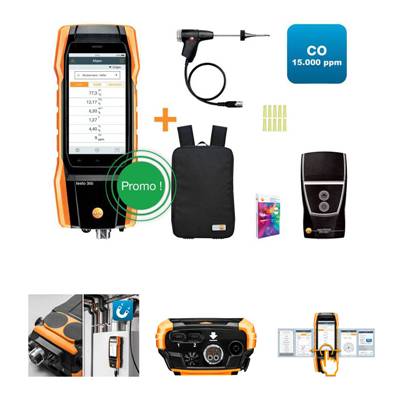 TESTO 300INITIAL CONFORT AVEC IMPRIMANTE ET SAC A DOS