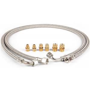 FLEXIBLE FUEL (X2)  DROITF3/8-F3/8 -1000MM