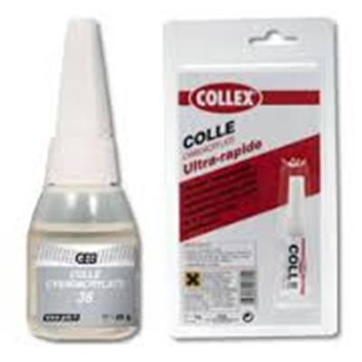 COLLE CYANOACRYLATE TUBE 3 gr S/BLISTER