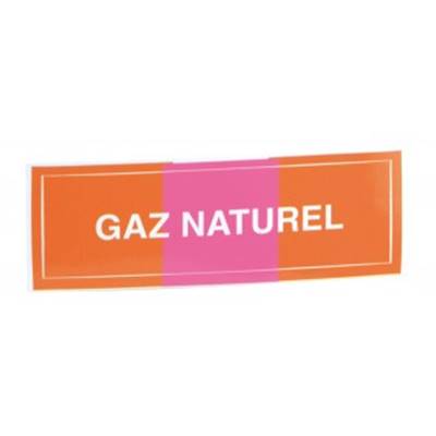 ETIQUETTE GAZ NATUREL X10