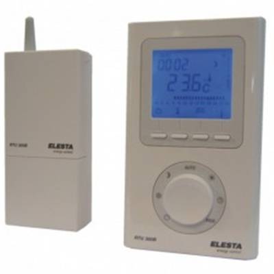 THERMOSTAT D'AMBIANCE DIGITAL PROGRAMMABLE RADIO RTU300B
