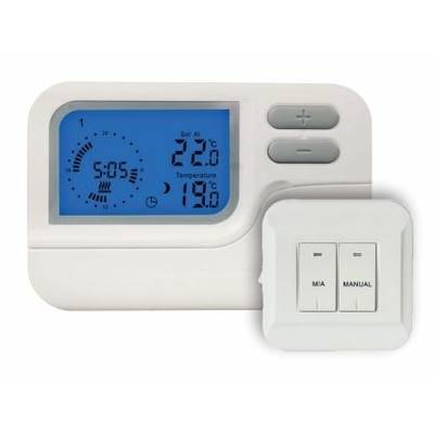 Thermostat D'ambiance Programmable Rf À Piles