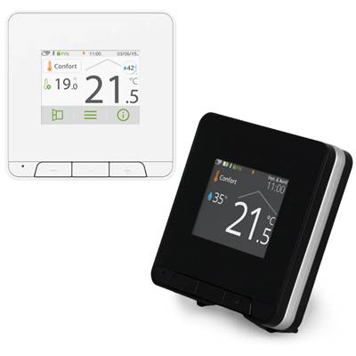 THERMOSTAT HOME FILAIRE CONNECTE TH BLANC