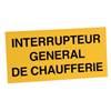 ETIQUETTE INTER GENERAL