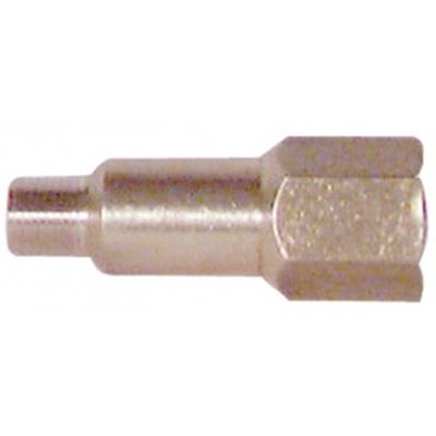 RACCORD SIFFLET 1/8"-¼" POUR  MANO