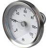 THERMOMETRE APPLIQUE 0° à 120°C Ø63