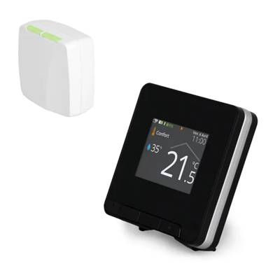 THERMOSTAT HOME CONNECTE RADIO TH NOIR RF
