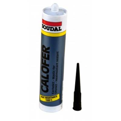 CARTOUCHE MASTIC REFRACTAIRE 1500°C 310 ML