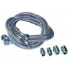 FLEXIB FUEL 1M-F¼"COUDE-F3/8"DROIT(x2)+NIPPLES 2:¼"-¼"&2:3/8"-3/8"